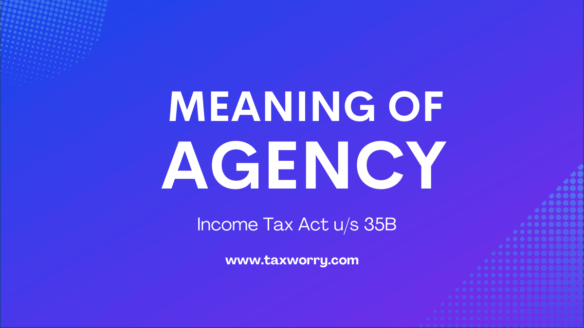 meaning of agency
