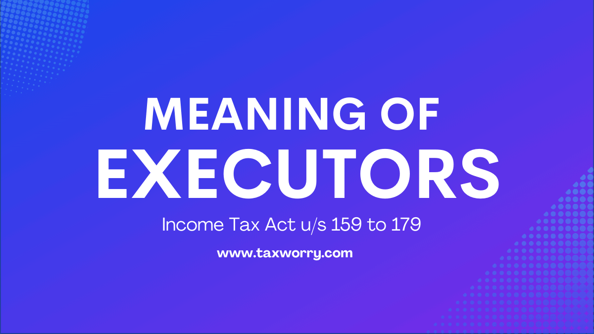 meaning of executors
